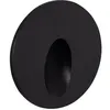 Image de TechBrey Balise Extérieure Murale LED Encastrable 3W Ronde Boiler Noire 4000K Blanc neutre