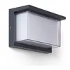 Image de TechBrey Applique murale extérieur LED à double diffuseur sélectionnable Valorian 12 W en aluminium CCT Sélectionnable Rouille