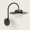 Image de TechBrey Applique Murale LED 5W Extérieure Aluminium Ziapka Noir
