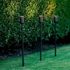 Image de TechBrey Balise Extérieure LED 4W 60 cm avec Piquet Glimme Noir mat