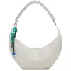 Image de Desigual, Femmes, Sac à main, Zante Half Logo Crossbody Bag, Beige