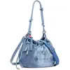 Image de Desigual, Femmes, Sac à main, Half Logo Waverly, Bleu