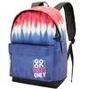 Image de Sac à dos ECO 2.0 Oh My Pop! - Good Vibes Denim - Bleu - Taille Unique