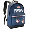 Image de Sac à dos scolaire à deux compartiments Nasa Infinity Bleu marine 30X41X18cm