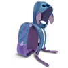 Image de Sac à dos à Capuche Hood - Disney Lilo et Stitch Lemur - Bleu - Taille Unique