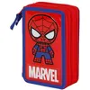 Image de Trousse Triple Garnie - Marvel Spiderman Glide - Rouge - Taille Unique