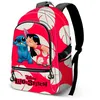 Image de Sac à dos Fight FAN 2.2 - Disney Lilo et Stitch Kiss - Rouge - Taille Unique