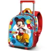 Image de Sac à dos 3D à Roulettes Petit - Disney Mickey Mouse Scooter - Bleu - Taille Unique