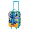 Image de Valise Trolley Soft 3D - Disney Lilo et Stitch Colors - Turquoise - Taille Unique
