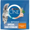 Image de PURINA ONE Chat Stérilisé poulet, blé - 7,5 kg