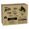 Image de Mégapack Felix Tendres Effilés 80 x 85 g pour chat - boeuf, poulet, thon, cabillaud