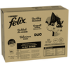Image de 80x85g Mégapack Felix Tendres Effilés délicieux duos - Pâtée pour chat