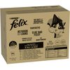 Image de Jumbopack Felix Tendres Effilés 120 x 85 g pour chat - thon, saumon, cabillaud, carrelet