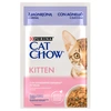 Image de PURINA Cat Chow 26 x 85 g pour chat - Kitten agneau, courgettes