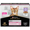 Image de 10x 85g PURINA PRO PLAN Adult Delicate Digestion dinde, Nourriture humide pour chat