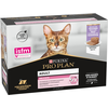 Image de 12x85g Mousse de dinde Delicate PRO PLAN PURINA Pâtée pour chat