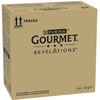 Image de Megapack 48x57g Gourmet Revelations Fine Cuts poulet et saumon nourriture pour chats humide