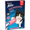 Image de Lot économique : 16x10g Felix Deli Moments friandise au saumon pour chats
