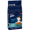 Image de 2 kg Felix Délicieux Duos saumon et poisson de mer nourriture pour chat sèche
