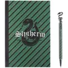 Image de Cerda, Cahier + bloc-notes, HARRY POTTER - Set Papeterie Serpentard - Bloc-notes + Stylo - 2 Pc