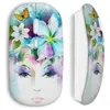 Image de Souris Sans Fil art girl eyes flowers petals butte (Maniacase)