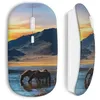 Image de Souris Sans Fil - Cheval - Blanc - USB Wifi - Compatible Mac et PC - Technologie Sans Fil