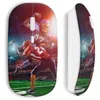 Image de Souris sans fil - MANIACASE - Football Américain - Clé USB WiFi incluse - Compatible Mac et PC - Blanc