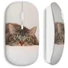 Image de Souris Sans Fil - MANIACASE - Cute cat - Blanc - USB - WiFi