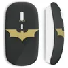 Image de Souris Sans Fil - Batman - Logo - Noir - USB - Compatible Mac et PC