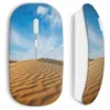 Image de Souris Sans Fil Desert paysage (Maniacase)