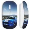 Image de Souris Sans Fil Blue Mustang Voiture