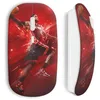 Image de Souris sans fil lebron james basketball red art