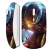 Image de Souris sans fil - Iron Man - Blanc - USB WiFi - Compatible Mac et PC - Ergonomique