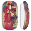 Image de Souris sans fil girl and mushrooms