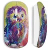 Image de Souris sans Fil Hiboux art painted (Maniacase)