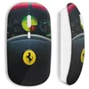 Image de Souris sans fil - Ferrari - Volant voiture - USB wifi - Compatible Mac et PC - Noir