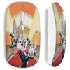 Image de Souris Sans Fil - Bugs Bunny - Oscar - Orange - Clé USB wifi incluse - Compatible Mac et PC