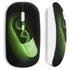 Image de Souris Sans Fil Monster Energy Green Pillule (Maniacase)