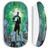 Image de Souris sans fil - MANIACASE - Green Lantern - Couleur verte - Clé USB wifi incluse - Compatible Mac et PC