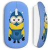 Image de Souris Sans Fil - Minion - Captain America - USB Wifi - Compatible Mac et PC - Bleu