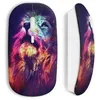 Image de Souris sans Fil Lion multicolor (Maniacase)