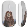 Image de Souris sans Fil Lion vintage (Maniacase)