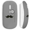 Image de Souris sans fil Moustache (Maniacase)