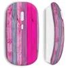 Image de Souris sans fil Mur Design Planches de bois (Maniacase)