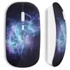 Image de Souris Sans Fil Galaxy Bleu (Maniacase)