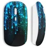 Image de Souris sans fil pluie galaxy