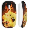 Image de Souris sans fil Poker fire (Maniacase)