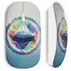 Image de Souris sans fil Pyramide art design (Maniacase)