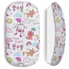 Image de Souris sans Fil Happy flowers (Maniacase)