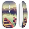 Image de Souris sans fil Peaceful boat (Maniacase)